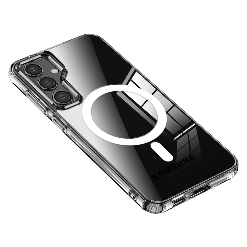 For Samsung Galaxy S23 FE Phone Cover Compatible with MagSafe Anti-scratch PC TPU Case For Samsung Galaxy S23 FE Phone Cover Compatible with MagSafe Anti-scratch PC TPU Case